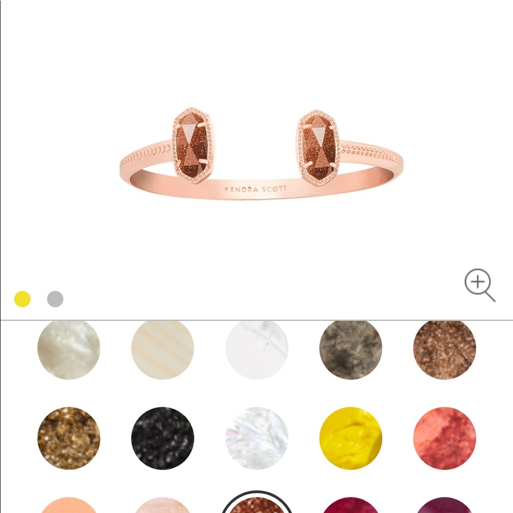 Kendra Scott rose gold bracelet
